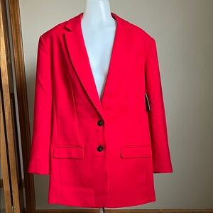 Tomato Red Blazer